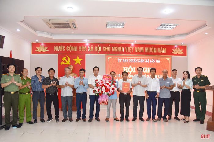 UBND xã Lộc Hà thành lập Tổ chức cộng đồng nghề cá ven bờ.