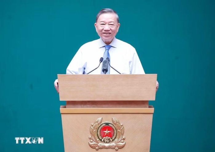 Tổng Bí thư, Chủ tịch nước Tô Lâm phát biểu. (Ảnh: Thống Nhất/TTXVN)