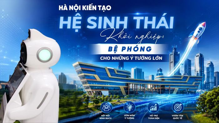 Không chỉ mở ra cơ hội khởi nghiệp, Hà Nội đang từng bước kiến tạo một hệ sinh thái đổi mới sáng tạo toàn diện nơi chính sách, nguồn lực và công nghệ cùng tạo "đường băng" để những ý tưởng của người trẻ cất cánh, trở thành động lực tăng trưởng mới của Thủ đô.