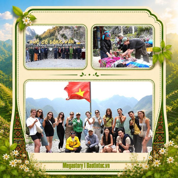Du khách trong và ngoài nước check-in và trải nghiệm văn hóa bản địa tại Cao nguyên đá Đồng Văn.