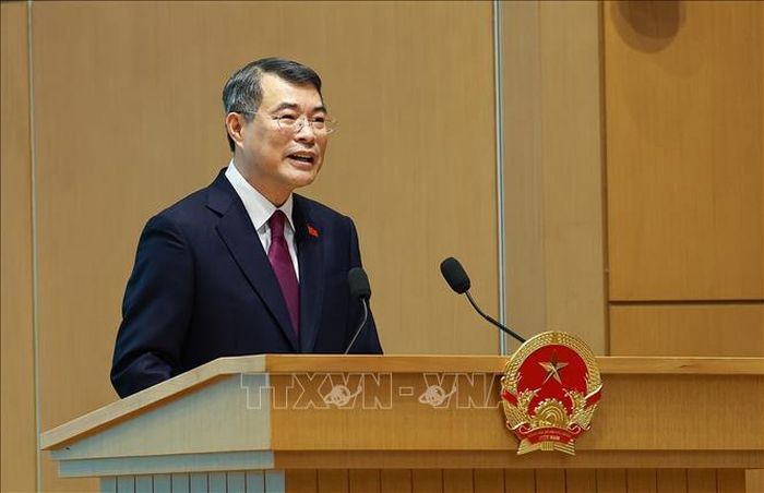 Thủ tướng Lê Minh Hưng chủ trì Hội nghị Thường trực Chính phủ với cộng đồng doanh nghiệp. Ảnh: Dương Giang/TTXVN