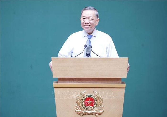 Tổng Bí thư, Chủ tịch nước Tô Lâm phát biểu. Ảnh: Thống Nhất/TTXVN