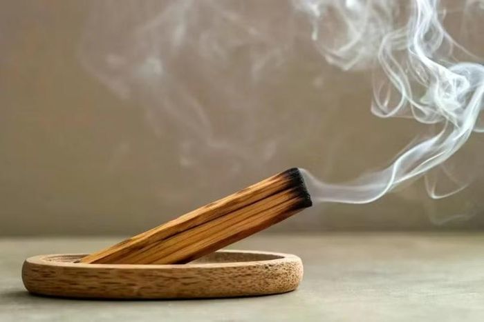 Đốti gỗ thánh Palo Santo trước mỗi trận đấu để xua tan năng lượng tiêu cực, giảm căng thẳng và lấy lại sự tập trung. Ảnh: Sohu.