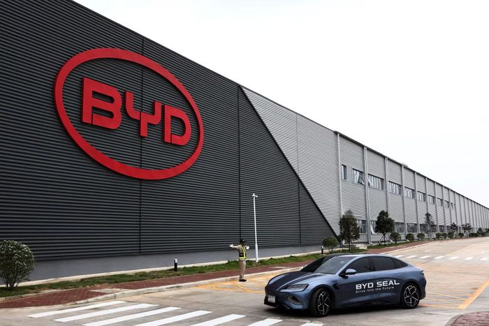 Nhà máy đầu tiên của BYD tại Đông Nam Á được đặt ở tỉnh Rayong, Thái Lan. Ảnh: Reuters.
