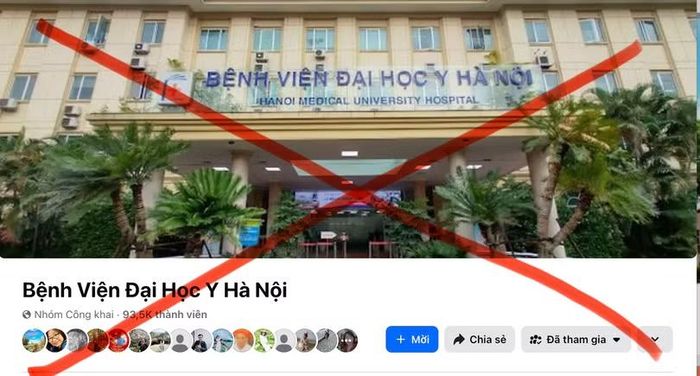 Hội nhóm giả mạo Bệnh viện Đại học Y Hà Nội
