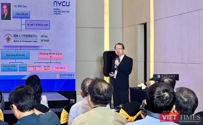 Chuyên gia Đài Loan chia sẻ kinh nghiệm dùng AI trong điều trị ung thư.