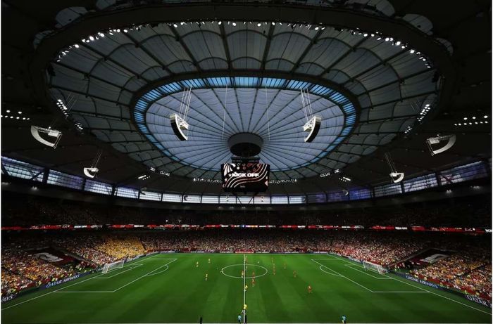 Việc nâng cấp và vận hành sân vận động BC Place tại Vancouver phục vụ cho World Cup FIFA 2026 có chi phí trên dưới 150 triệu USD. Ảnh: Getty Image