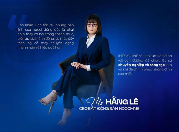Trong suốt sự nghiệp phát triển, bà Lê Thị Hằng luôn khẳng định bản lĩnh kiên vững, dám dấn thân trước những thách thức của thời cuộc