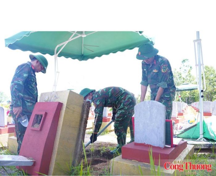 Tính đến ngày 18/7, toàn tỉnh đã lấy được 1.155 mẫu hài cốt liệt sĩ phục vụ giám định ADN.