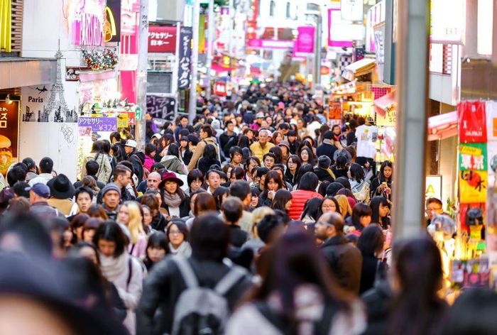 Thành phố Tokyo của Nhật Bản có 33,4 triệu người, là một trong những siêu đô thị đông dân nhất thế giới - Ảnh: Getty Images