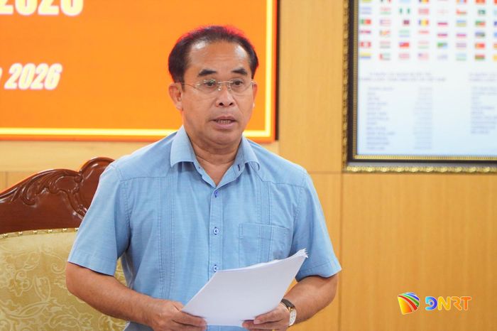 Phó Chủ tịch UBND thành phố Trần Anh Tuấn phát biểu tại hội nghị. Ảnh: TÂM ĐAN