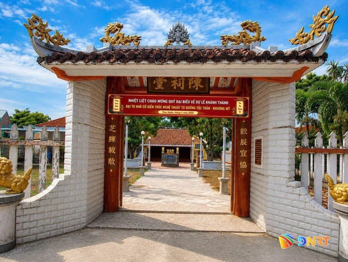 Di tích Nhà cổ từ đường tộc Trần tại thôn Khương Mỹ, xã Tam Xuân. Ảnh: XUÂN HIẾU