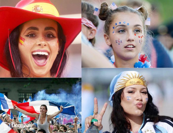 Những gương mặt khả ái từ Fan Festival góp phần làm nên nét đẹp cho World Cup 2026. Ảnh: Trung Nghĩa