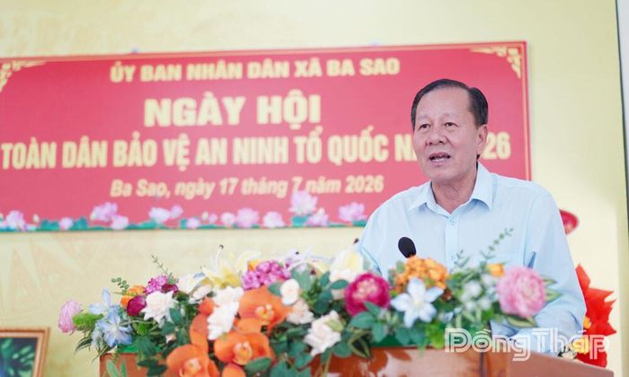 Đồng chí Phan Văn Hợp phát biểu chỉ đạo.