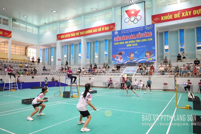Trận chung kết môn cầu lông nội dung đôi nữ nhóm 2