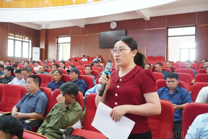 Điểm nhấn của hội thảo là phần trao đổi, đối thoại trực tiếp giữa đại biểu và các cơ quan chuyên môn.