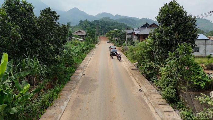 Đoạn đầu tuyến đường đã hoàn thành 8,7/11km.
