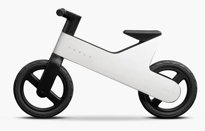The Tesla Balance Bike costs $225