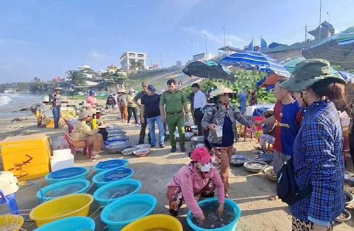 Ngoài cân gian, cân thiếu, mới đây, chính quyền địa phương còn phát hiện nơi đây bán tôm kém chất lượng (Ảnh tư liệu)
