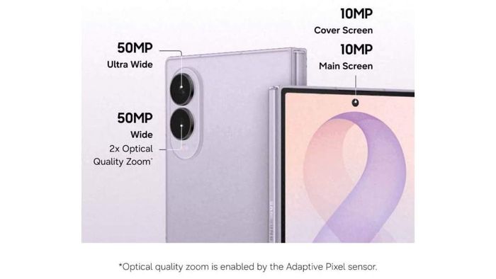Hình ảnh quảng cáo của Galaxy Z Fold 8
