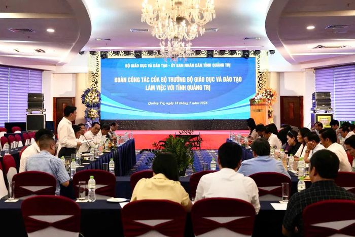 Quang cảnh buổi làm việc - Ảnh: Mỹ Nhị