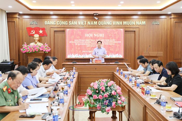 Họp Ban Chỉ đạo triển khai thực hiện Nghị quyết số 11 về bảo đảm quốc phòng, an ninh tỉnh Sơn La giai đoạn 2025 – 2030.