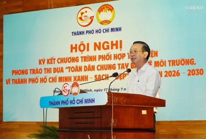 Ông Bùi Minh Thạnh, Phó Chủ tịch UBND TP.HCM phát biểu