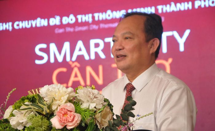 Ông Nguyễn Văn Hòa, Phó chủ tịch UBND TP Cần Thơ đánh giá cao kết quả hội nghị để thành phố hoàn chỉnh Đề án đô thị thông minh.