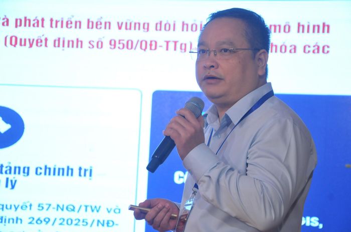Ông Lê Hoàng Trung, Phó cục trưởng Cục Phát triển đô thị (Bộ Xây dựng).