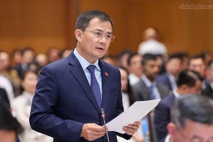  Tào Đức Thắng, Chủ tịch kiêm Tổng giám đốc Tập đoàn Viettel, đề xuất các kiến nghị - Ảnh: VGP/Nhật Bắc. 