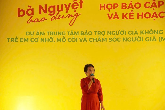 Bà Nguyễn Thị Nguyệt - Giám đốc Trung tâm BTXH Hường Hà Nguyệt