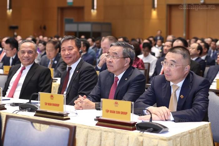 Đại diện các doanh nghiệp tham dự hội nghị. Ảnh: VGP