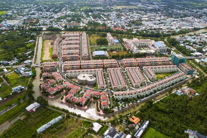Trong chu kỳ phát triển mới của Vĩnh Long, ưu thế sẽ thuộc về các khu đô thị có khả năng tạo lập một hệ sinh thái sống hoàn chỉnh (Ảnh: Thành Sơn)