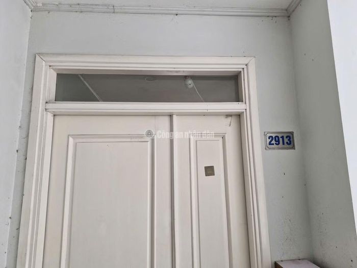 Căn hộ nơi bà Hàn Thị Hằng nhận can thiệp, chăm sóc trẻ.