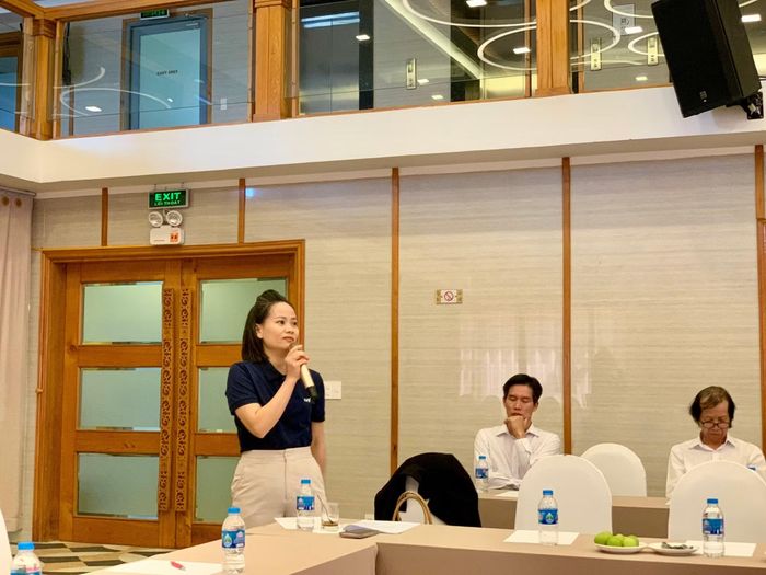 Các đại biểu phát biểu tại tạo đàm.