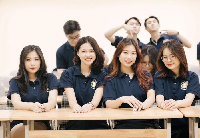 Sinh viên Học viện Ngân hàng. Ảnh: BAV
