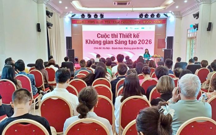 Lễ phát động cuộc thi thiết kế không gian đô thị 2026 với chủ đề "Hà Nội: Đánh thức không gian đô thị".