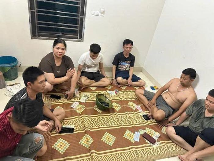 Hiện trường vụ việc. Ảnh: Công an Hà Nội