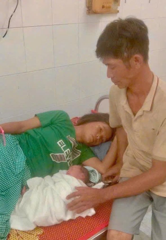 Sản phụ hạ sinh bé trai an toàn.
