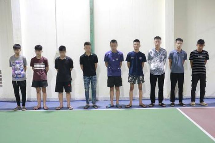 Các đối tượng mang hung khí, rượt đuổi, gây rối trên đường bị bắt giữ