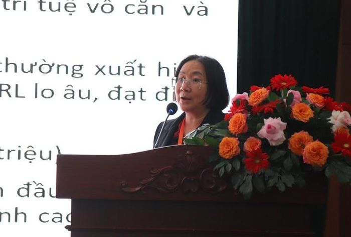BS.CKII Chu Thị Dung - Trưởng khoa Tâm lý tâm thần Bệnh viện Tâm thần TPHCM. Ảnh: P.Thương.