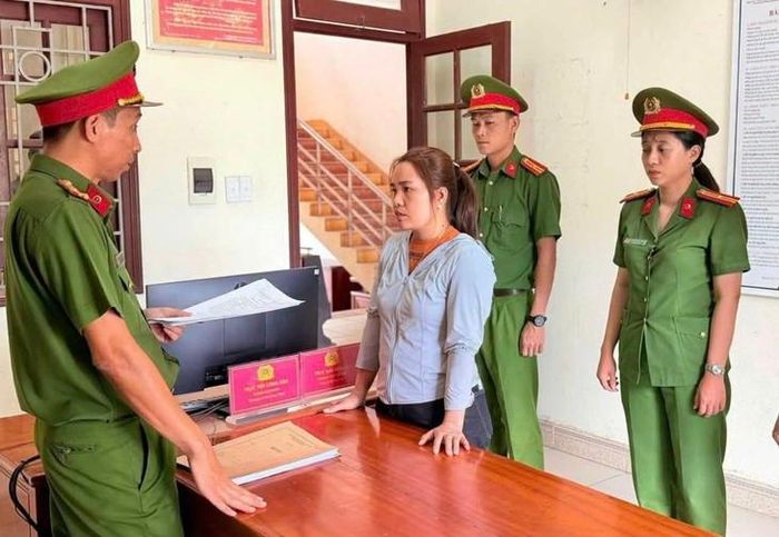 Đối tượng Hoàng Thị Lý. Ảnh: Công an Đà Nẵng