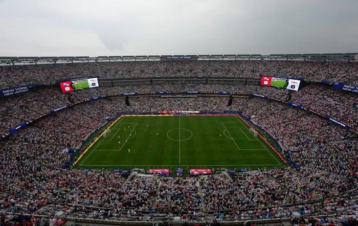 Sân vận động New York New Jersey, nơi sẽ diễn ra trận Chung kết World Cup 2026. Ảnh: Stephen K.H. Moyes/ AP Photo.