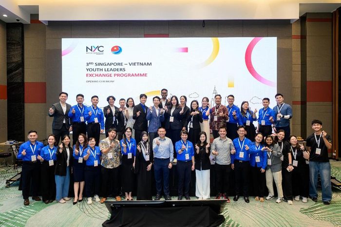 Lễ khai mạc Chương trình Trao đổi Lãnh đạo Thanh niên Việt Nam – Singapore lần thứ ba (SVYLEP 2026) tại Singapore. Ảnh: PV