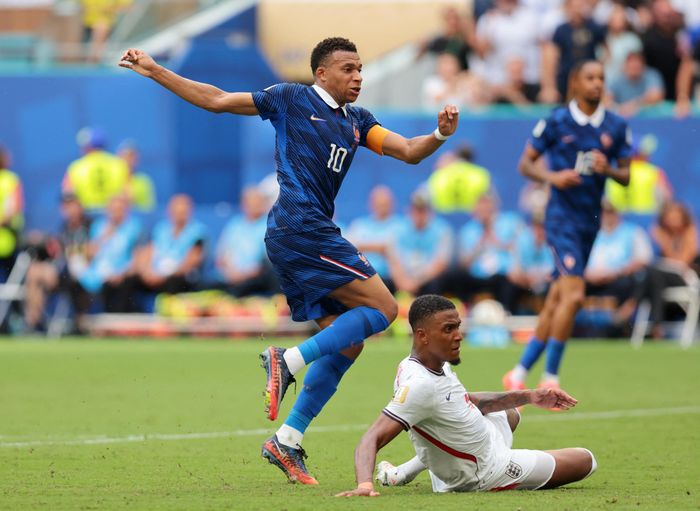 Mbappe hiện có 22 bàn trong tổng số 3 lần tham dự World Cup. Ảnh: Reuters.