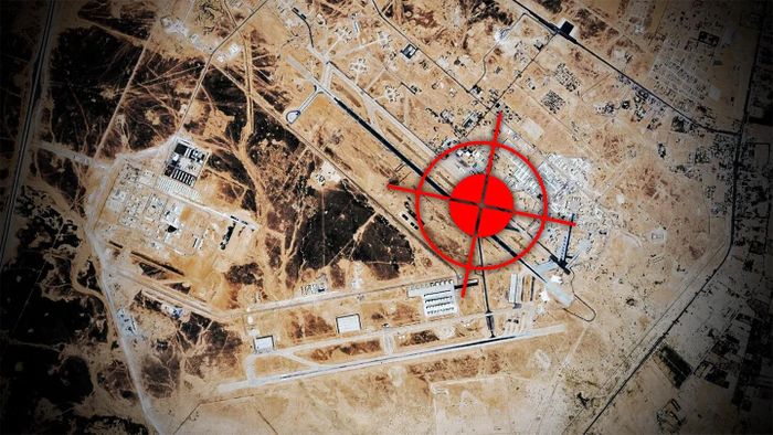 Căn cứ Không quân Muwaffaq Salti của Mỹ ở Jordan - nơi vừa bị Iran không kích. Ảnh: Google Earth.