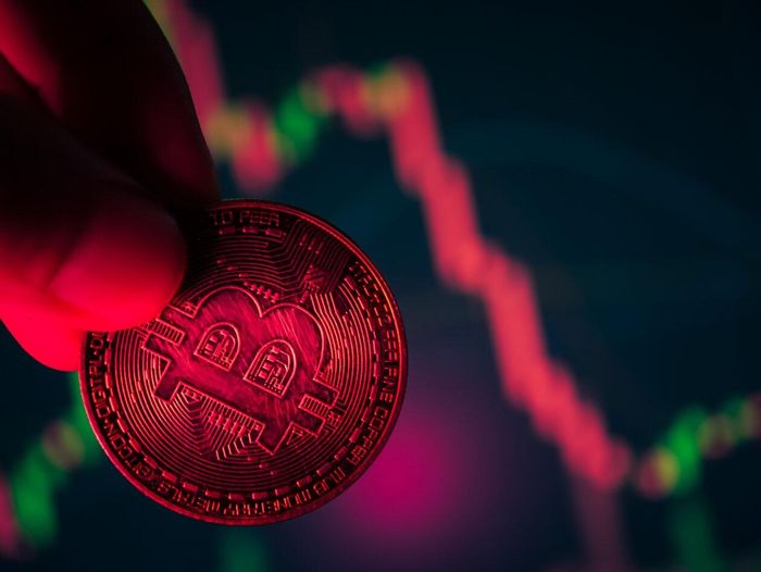 Giá Bitcoin vẫn chưa thể gượng dậy. Ảnh: Forkast.