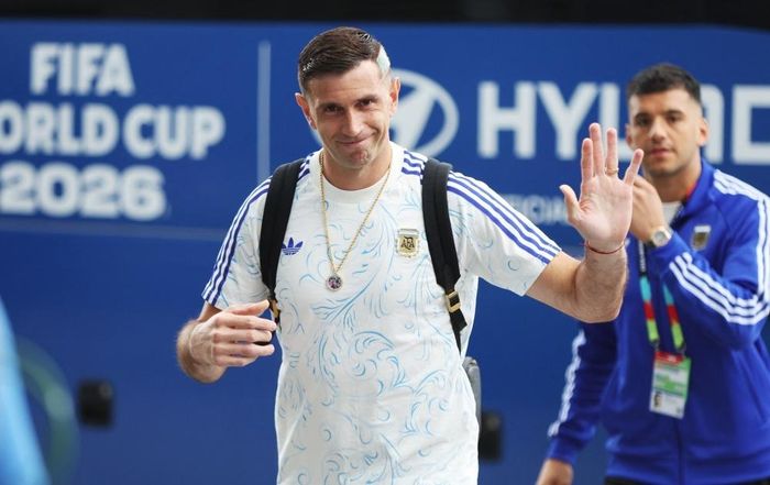 Martinez bước vào trận chung kết World Cup thứ hai liên tiếp cùng Argentina. Ảnh: Reuters.