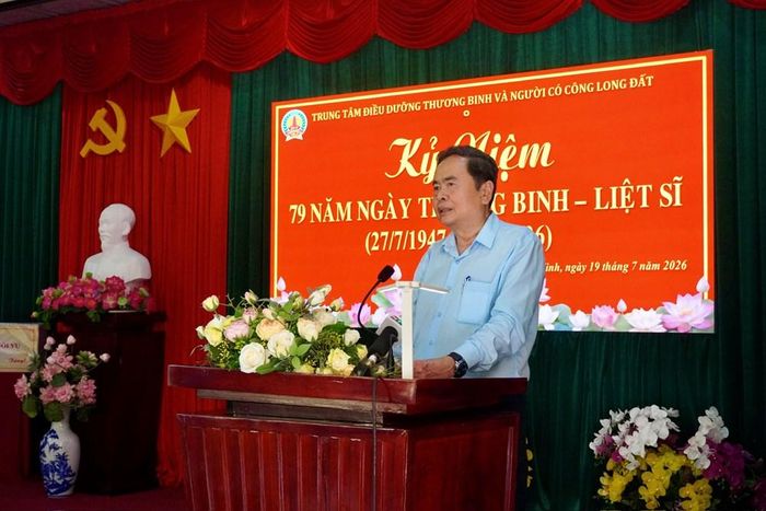Chủ tịch Quốc hội Trần Thanh Mẫn phát biểu