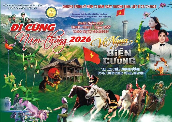 Poster giới thiệu chương trình. Ảnh: BTC